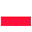 Bandiera della Polonia